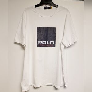 Polo by Ralph Lauren Logo White Tee Shirt XXL